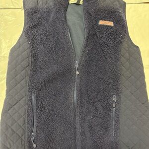 Vineyard Vines  Navy Fleece Vest